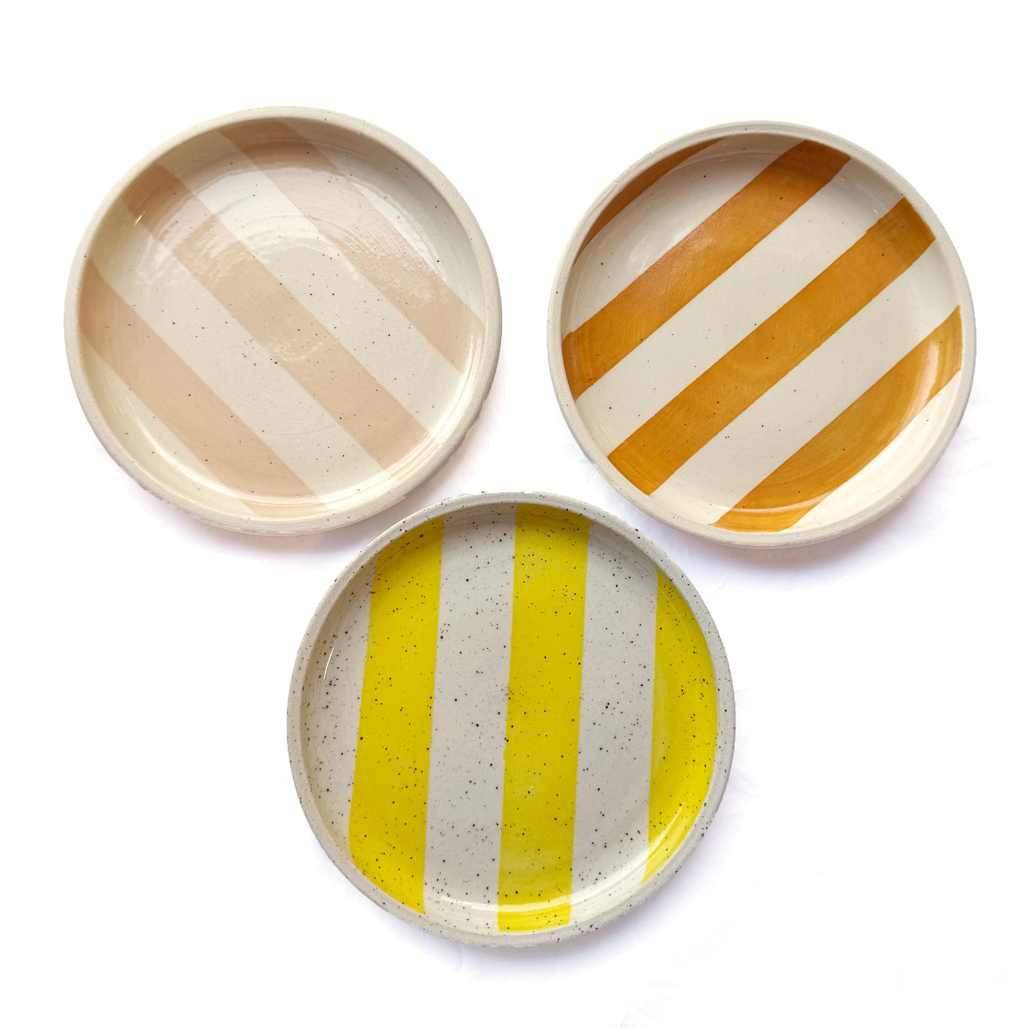 Striped Lemon Plate