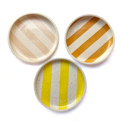 Striped Lemon Plate