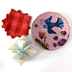 Bird in Love Plate