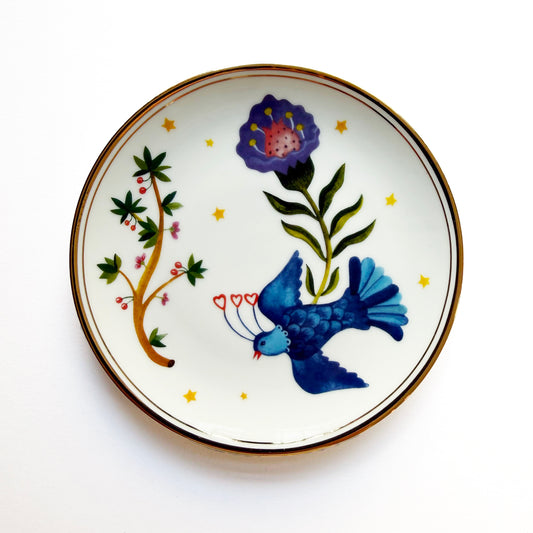 Small Bird Plate