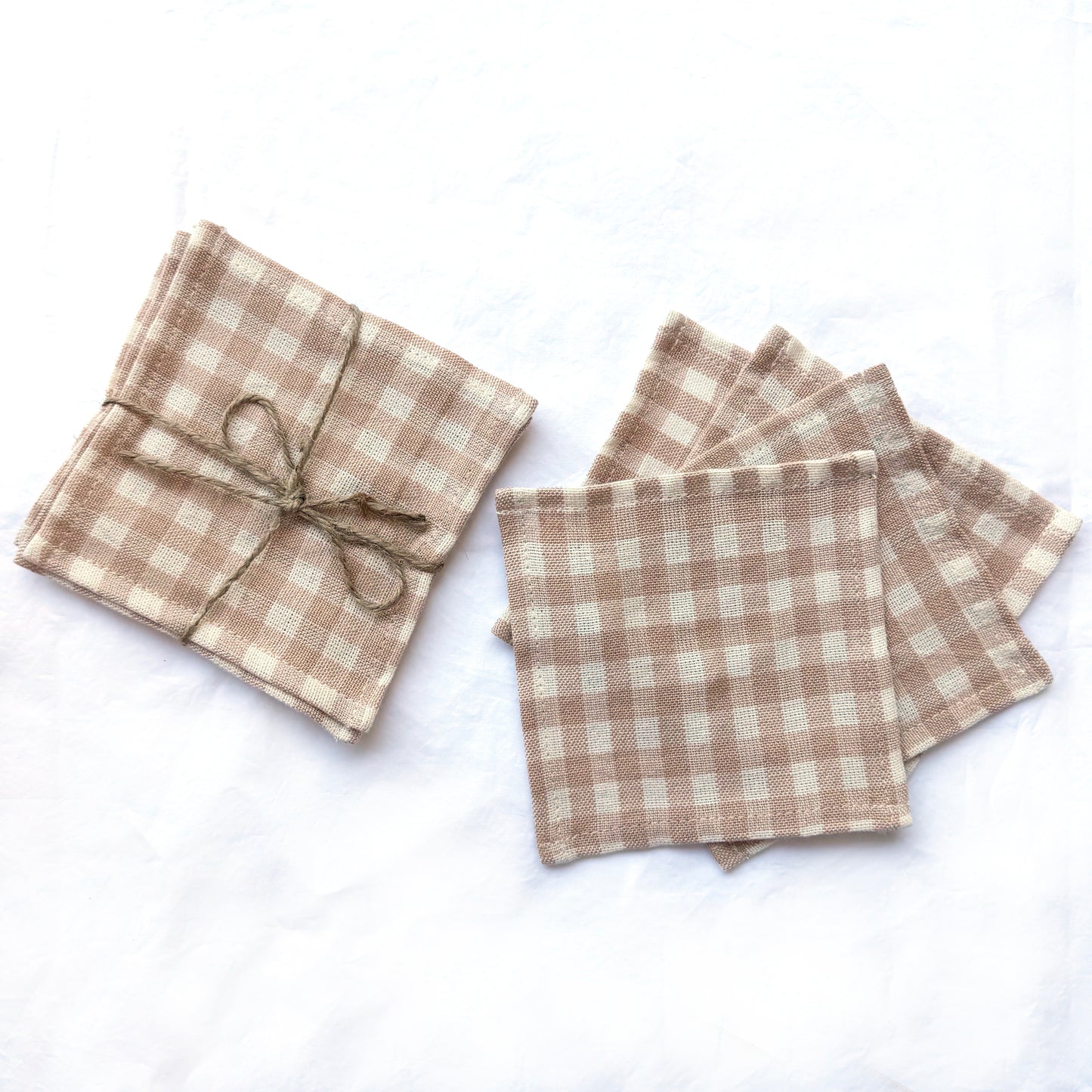 Dusty Rose Cocktail Napkin