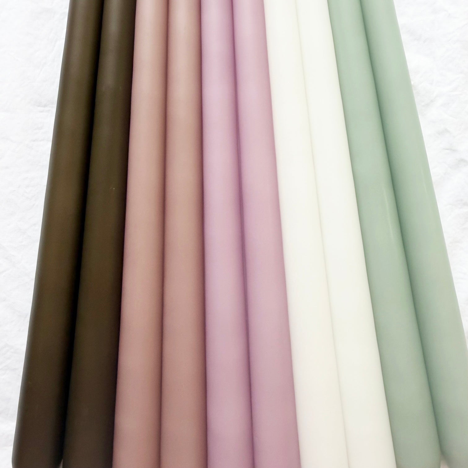Danish Taper Candle - Jade Stone