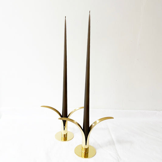 Danish Taper Candle - Caviar