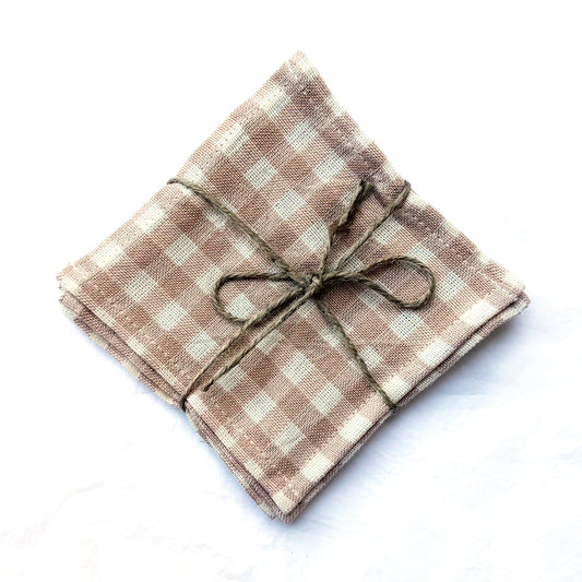 Dusty Rose Cocktail Napkin