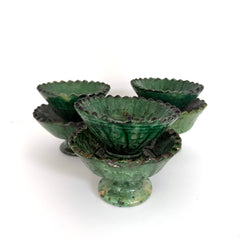 Small Green Moroccan Pedestal