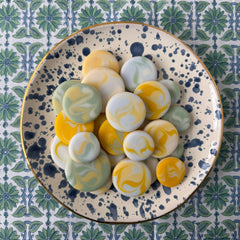 Blue Splatterware Plate