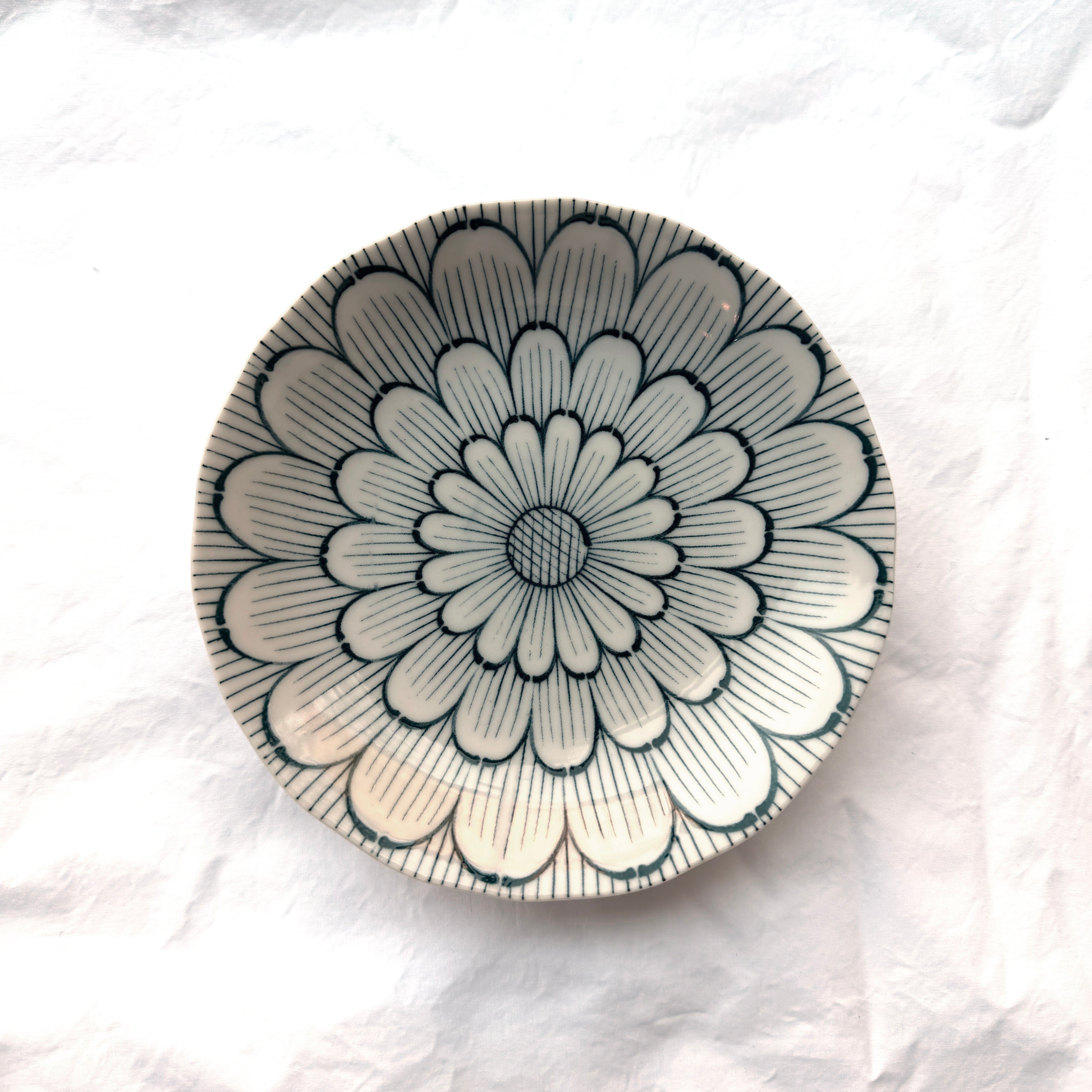 Flower Plate from Japan