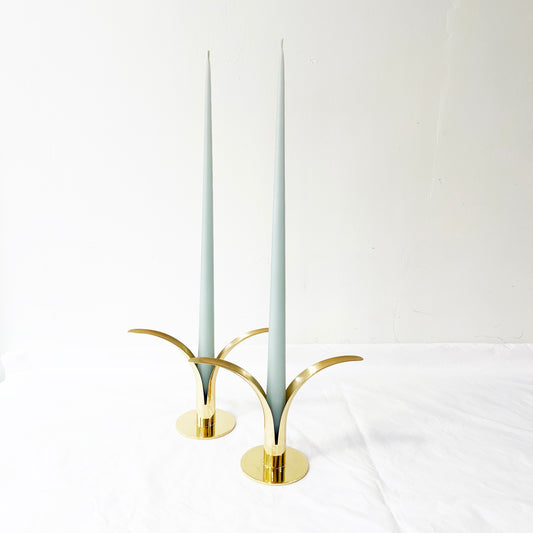 Danish Taper Candle - Jade Stone