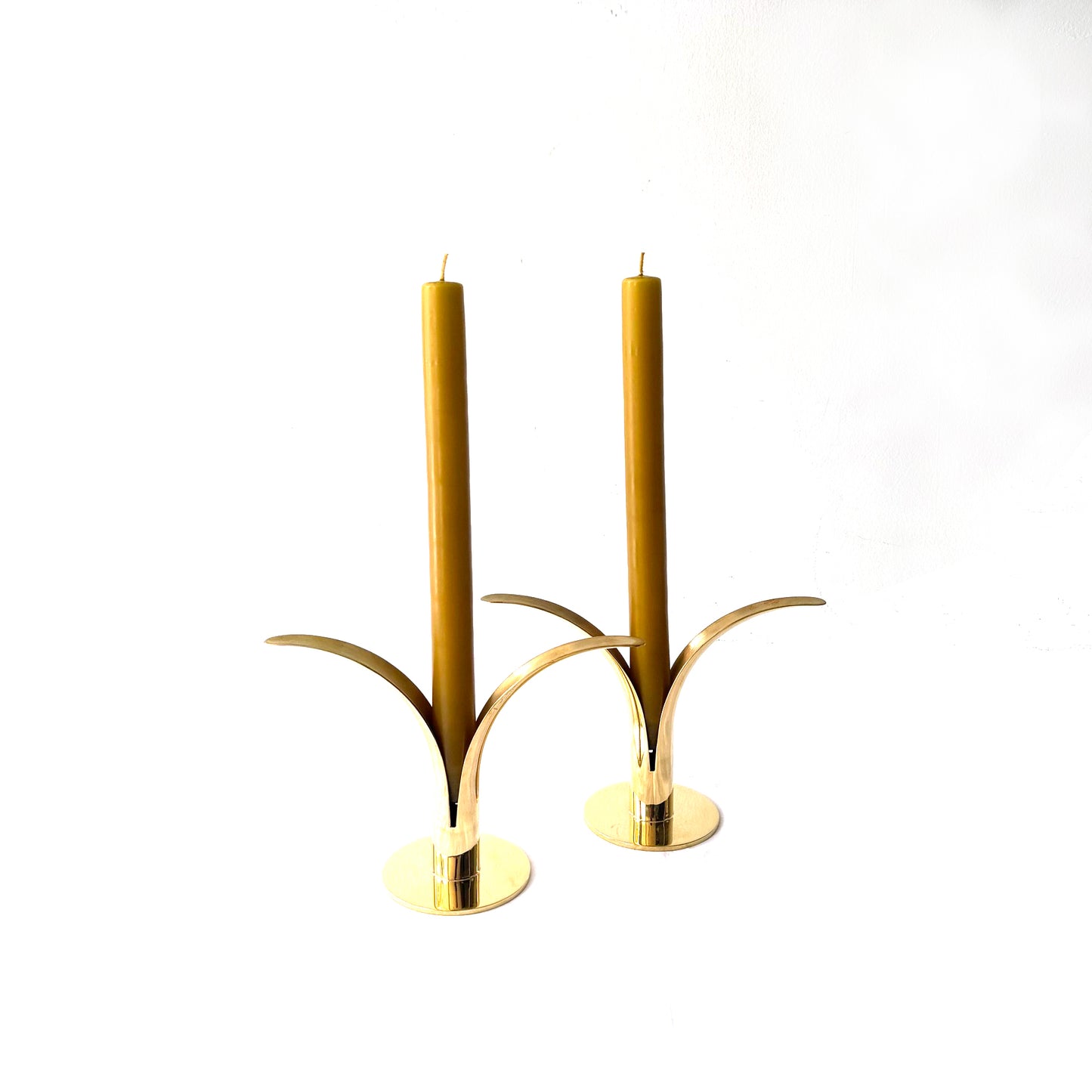 Danish Column Candle - Mustard