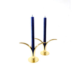 Danish Column Candle - Navy