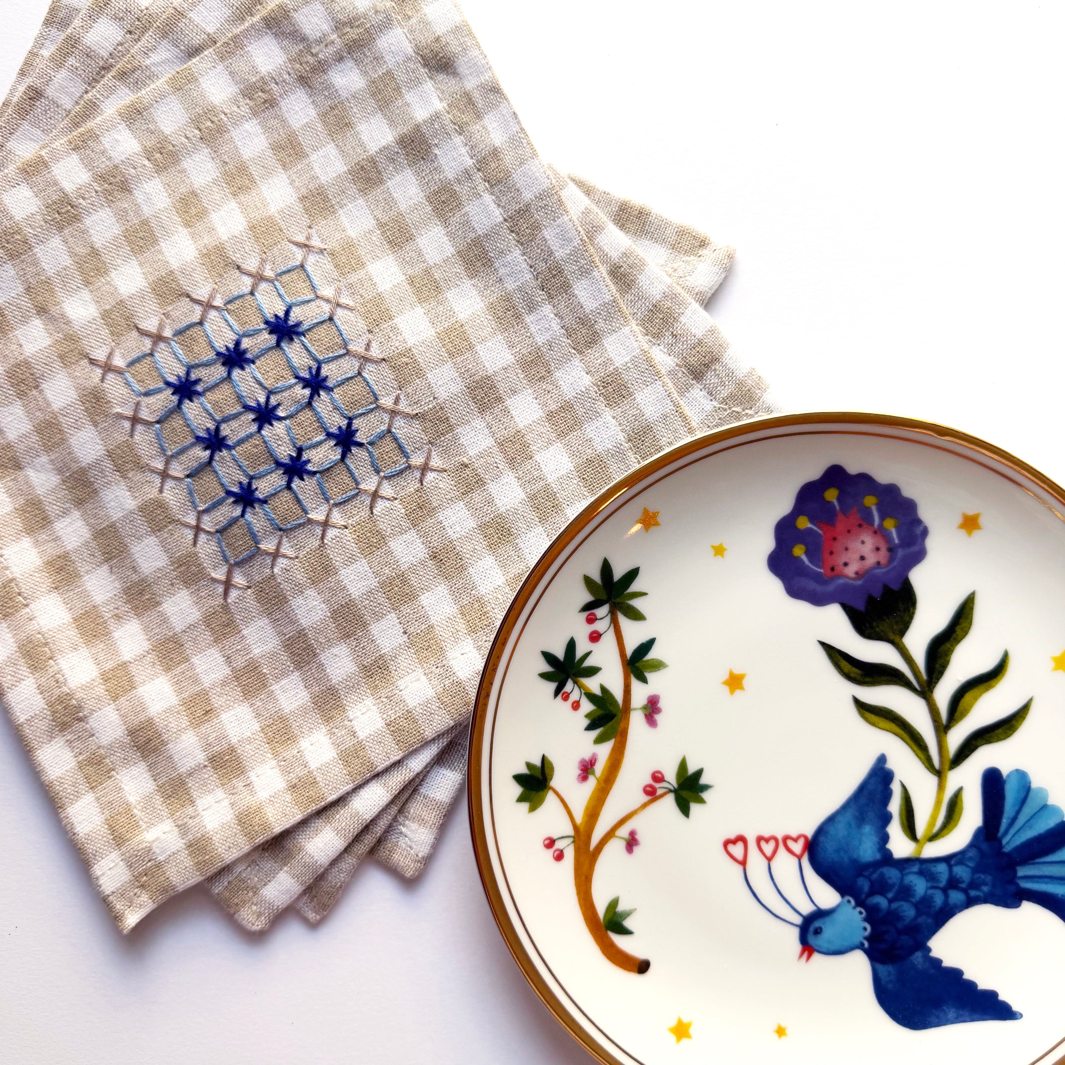 Small Bird Plate