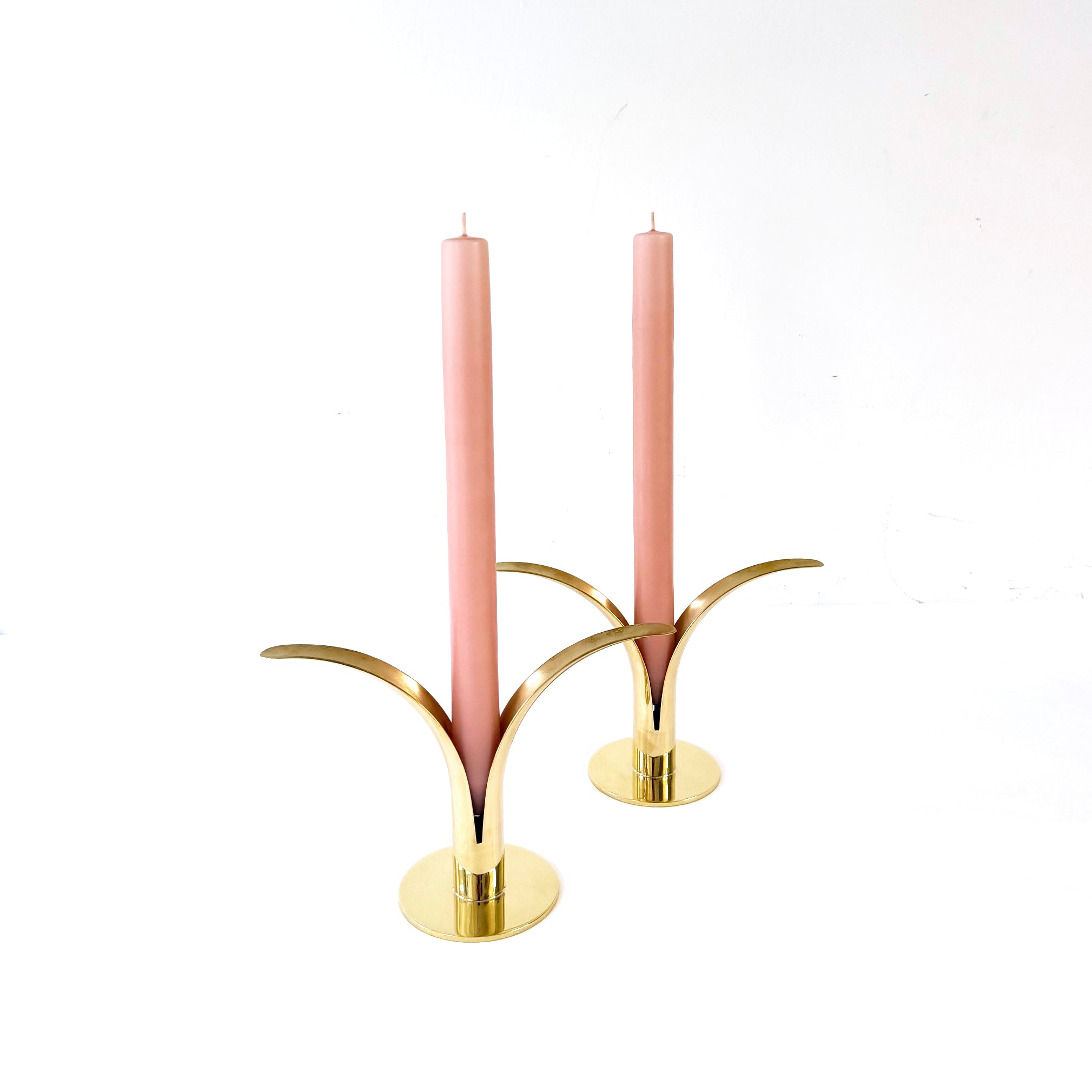 Danish Column Candle - Rose