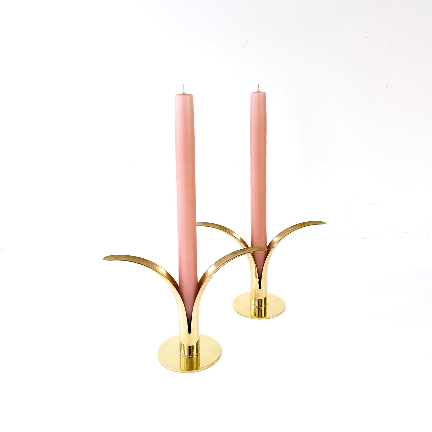 Danish Column Candle - Rose