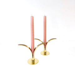 Danish Column Candle - Rose