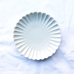 Scalloped Plate from Japan