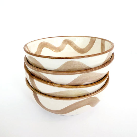 Small Moroccan Squiggle Bowl