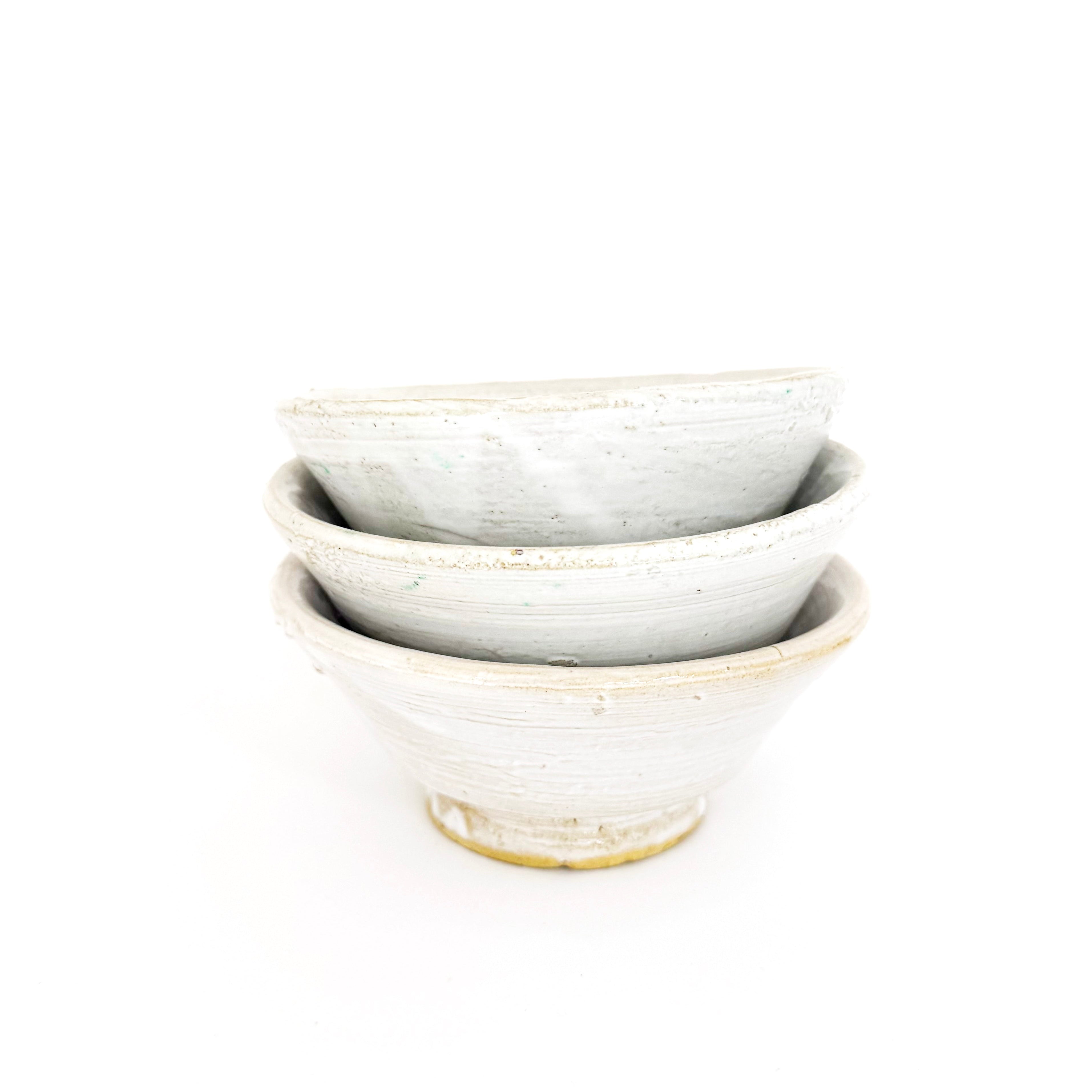 Small White Moroccan Bowl