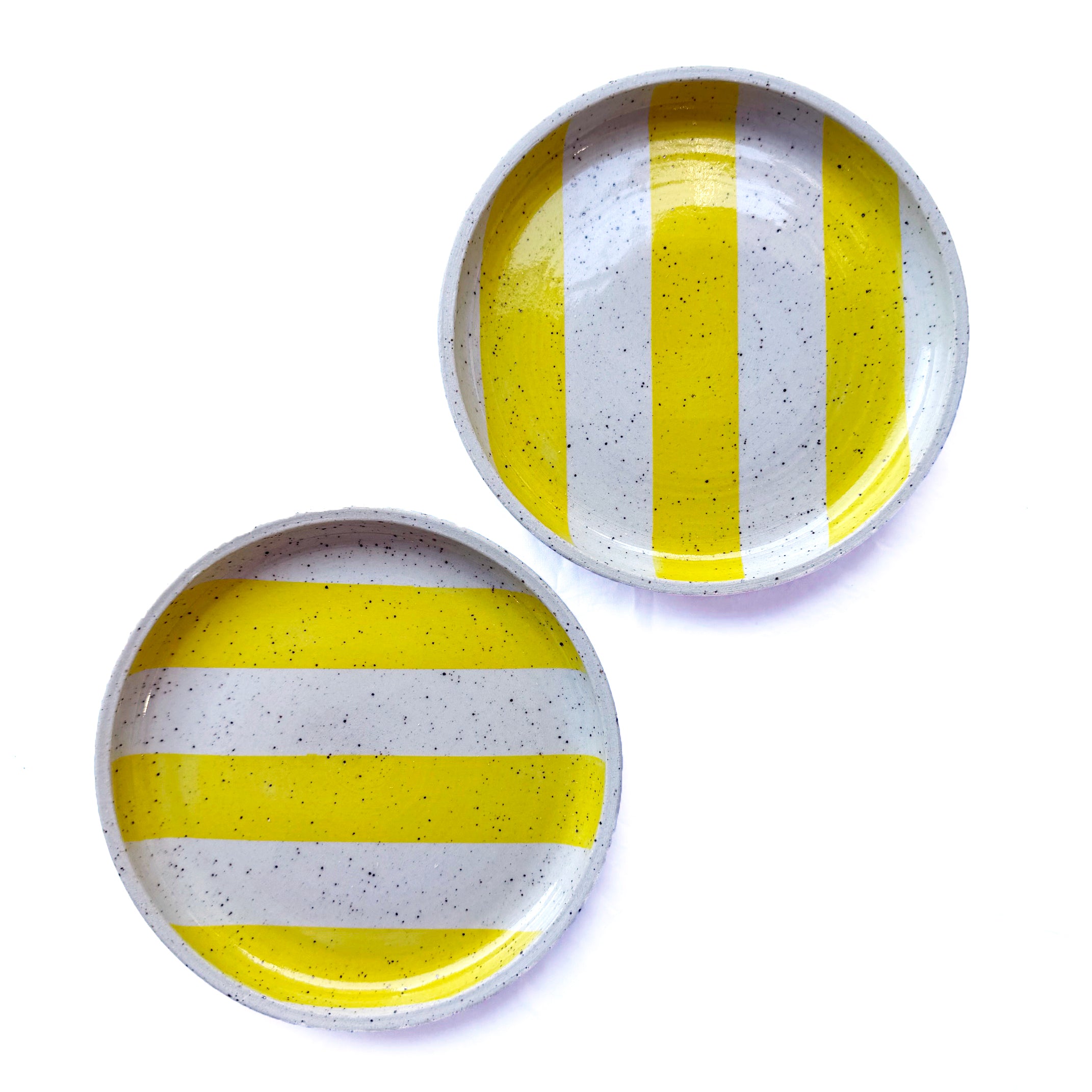 Striped Lemon Plate