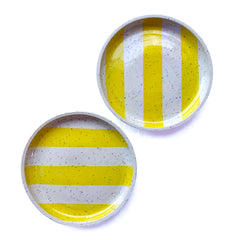 Striped Lemon Plate