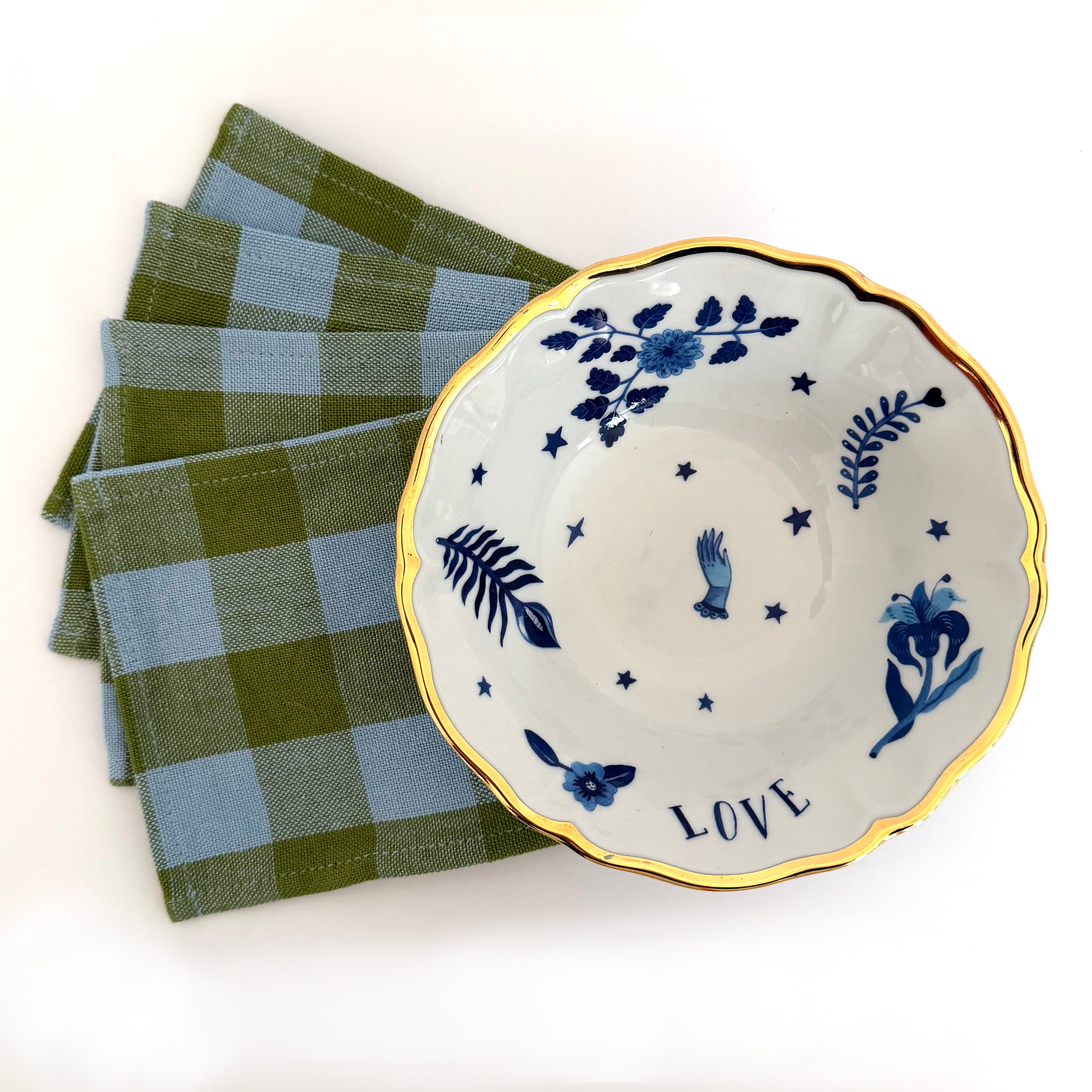Blue Love Small Bowl