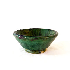 Medium Green Moroccan Bowl