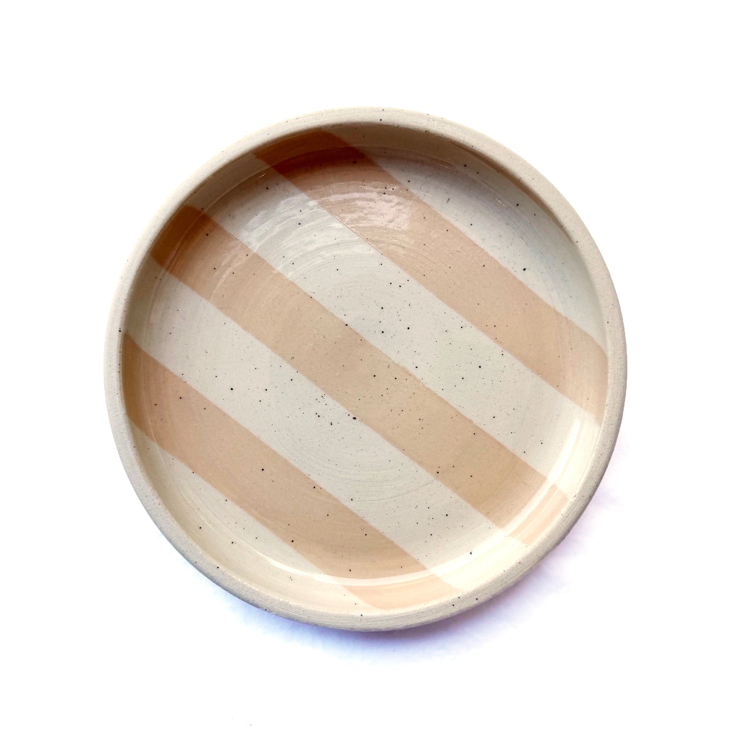 Striped Blush Plate