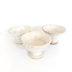 Small White Moroccan Pedestal