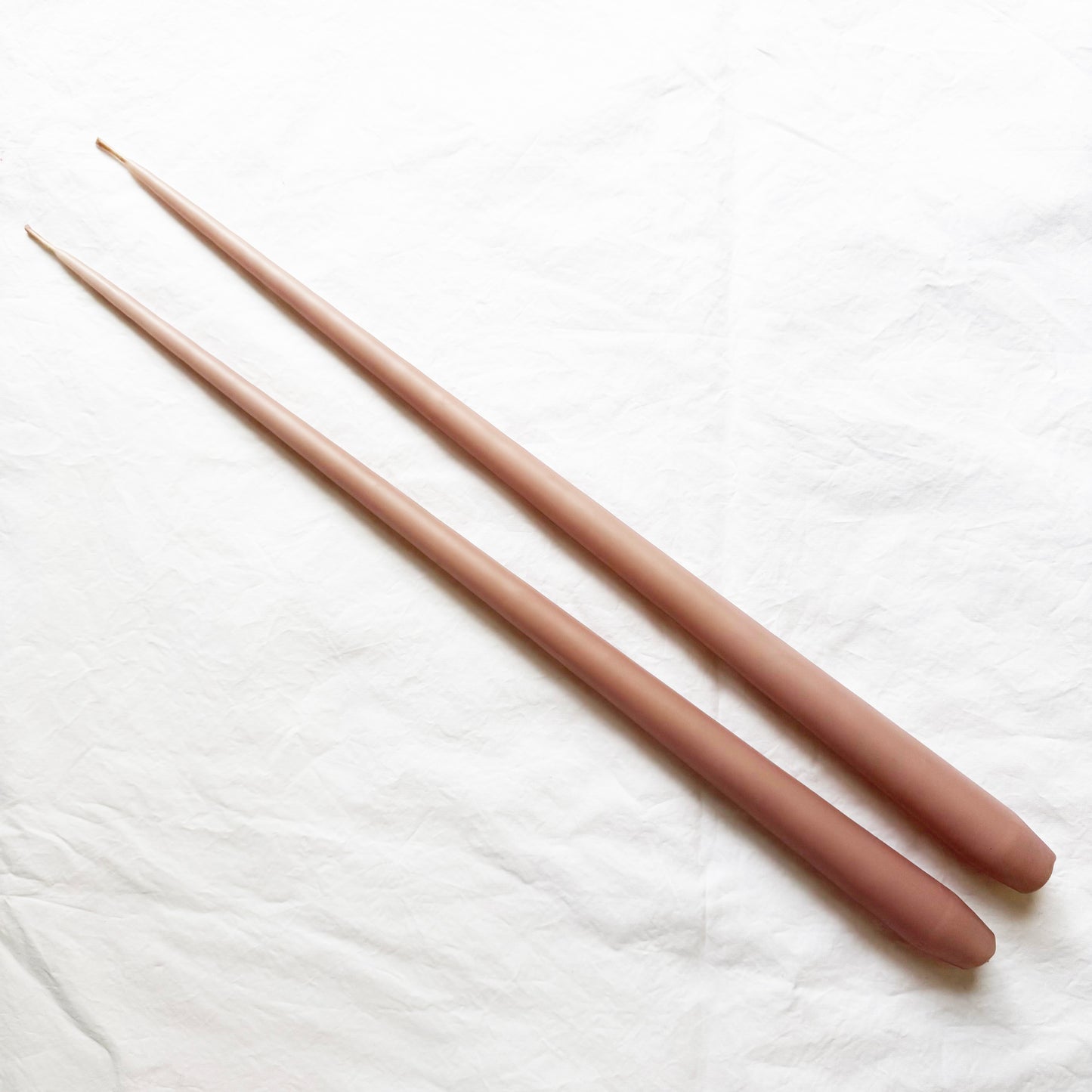 Danish Taper Candle - Soft Rose