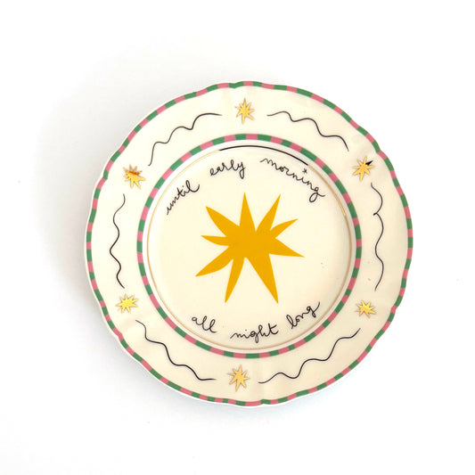 Spring Star Plate