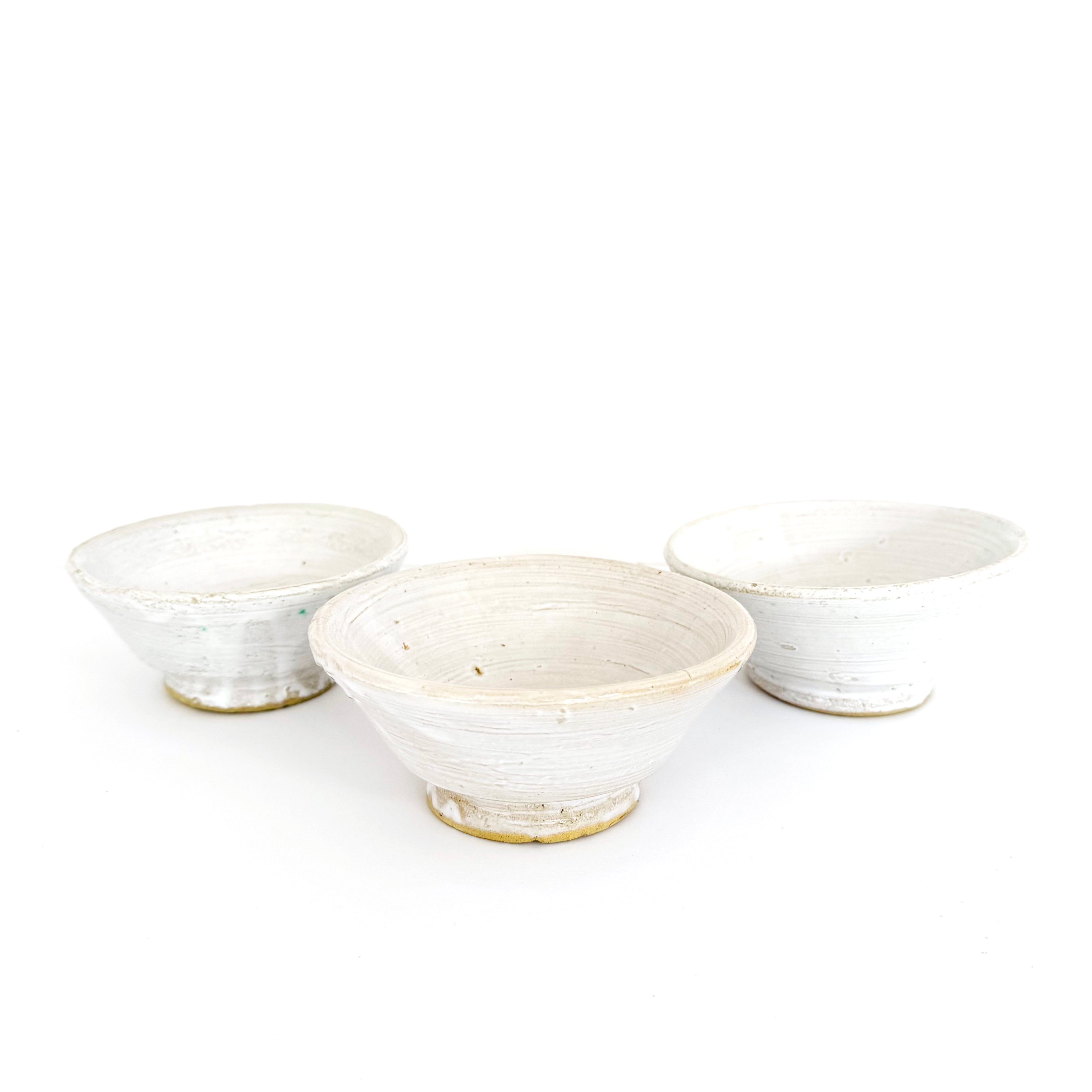 Small White Moroccan Bowl