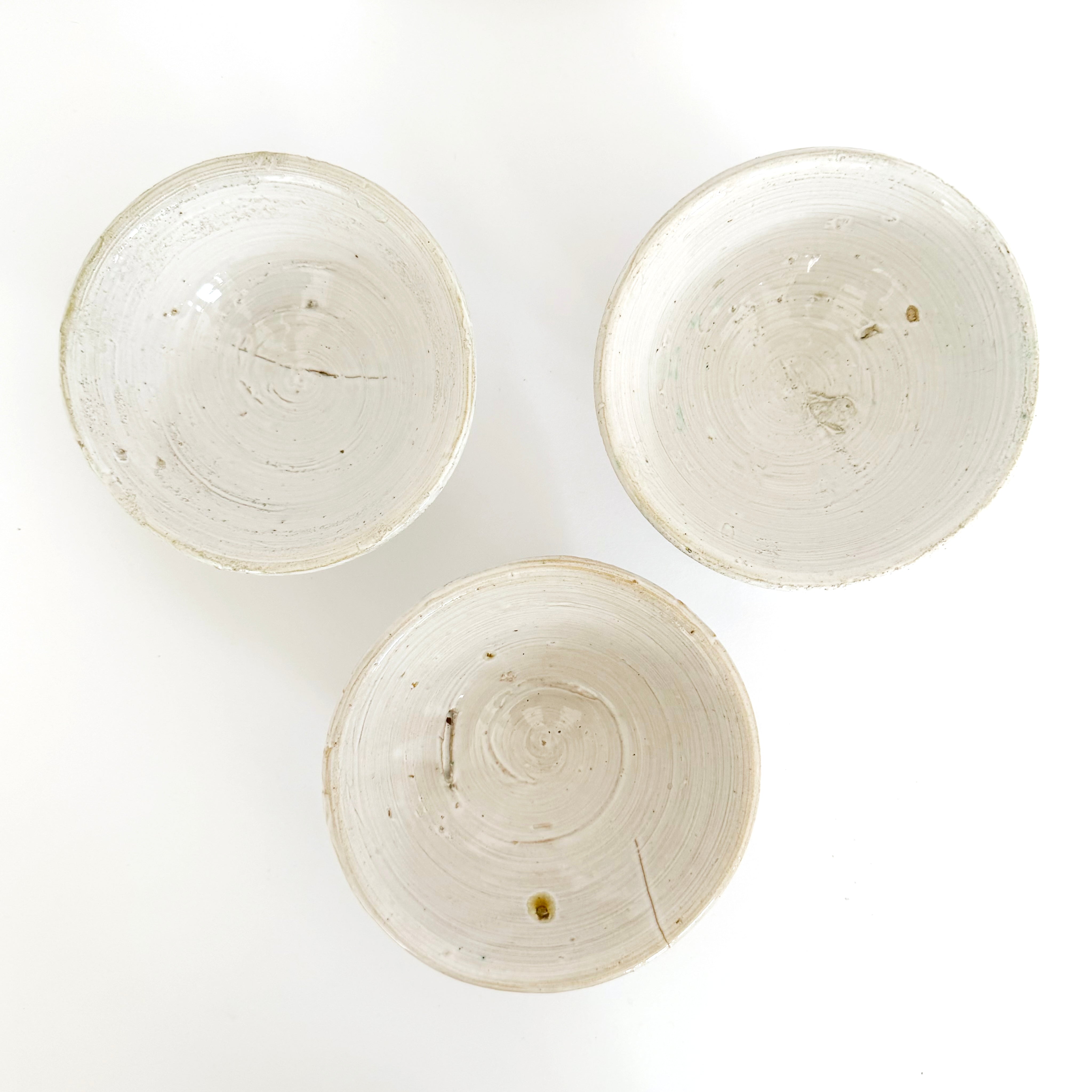 Small White Moroccan Bowl