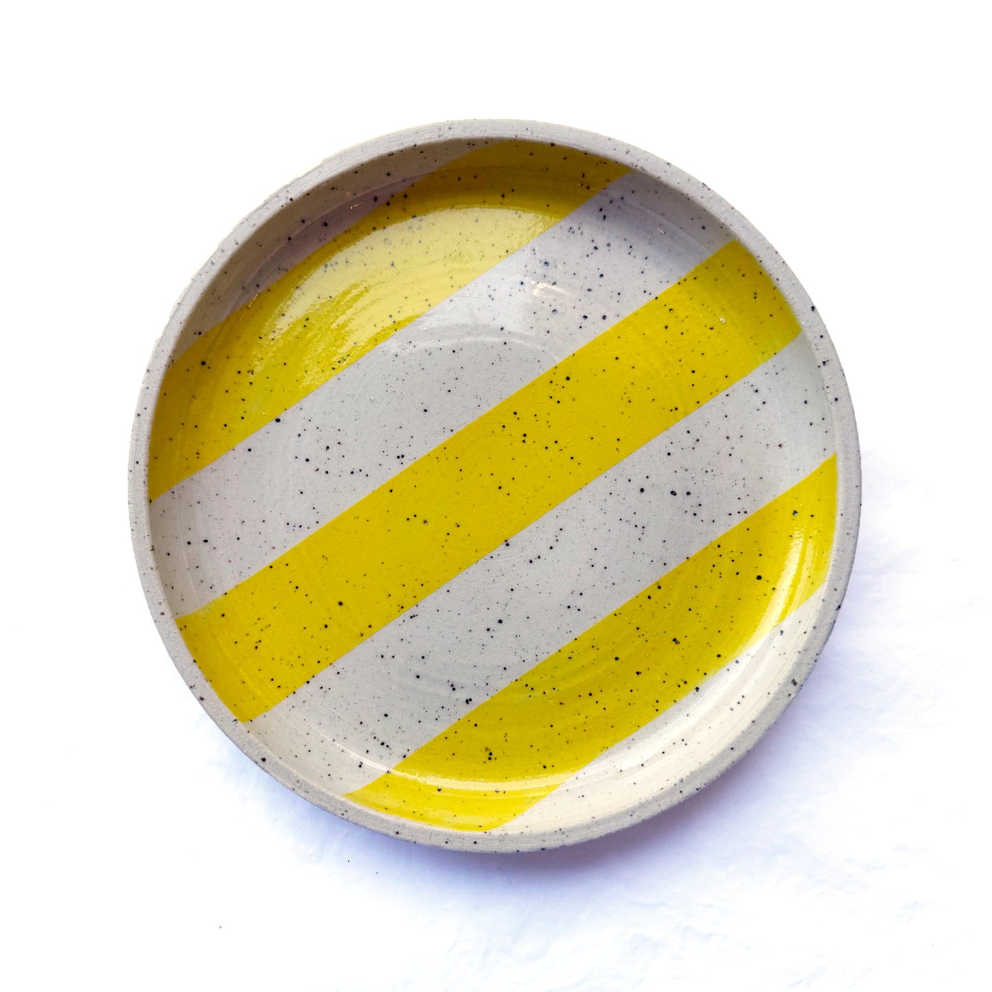 Striped Lemon Plate