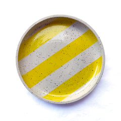Striped Lemon Plate